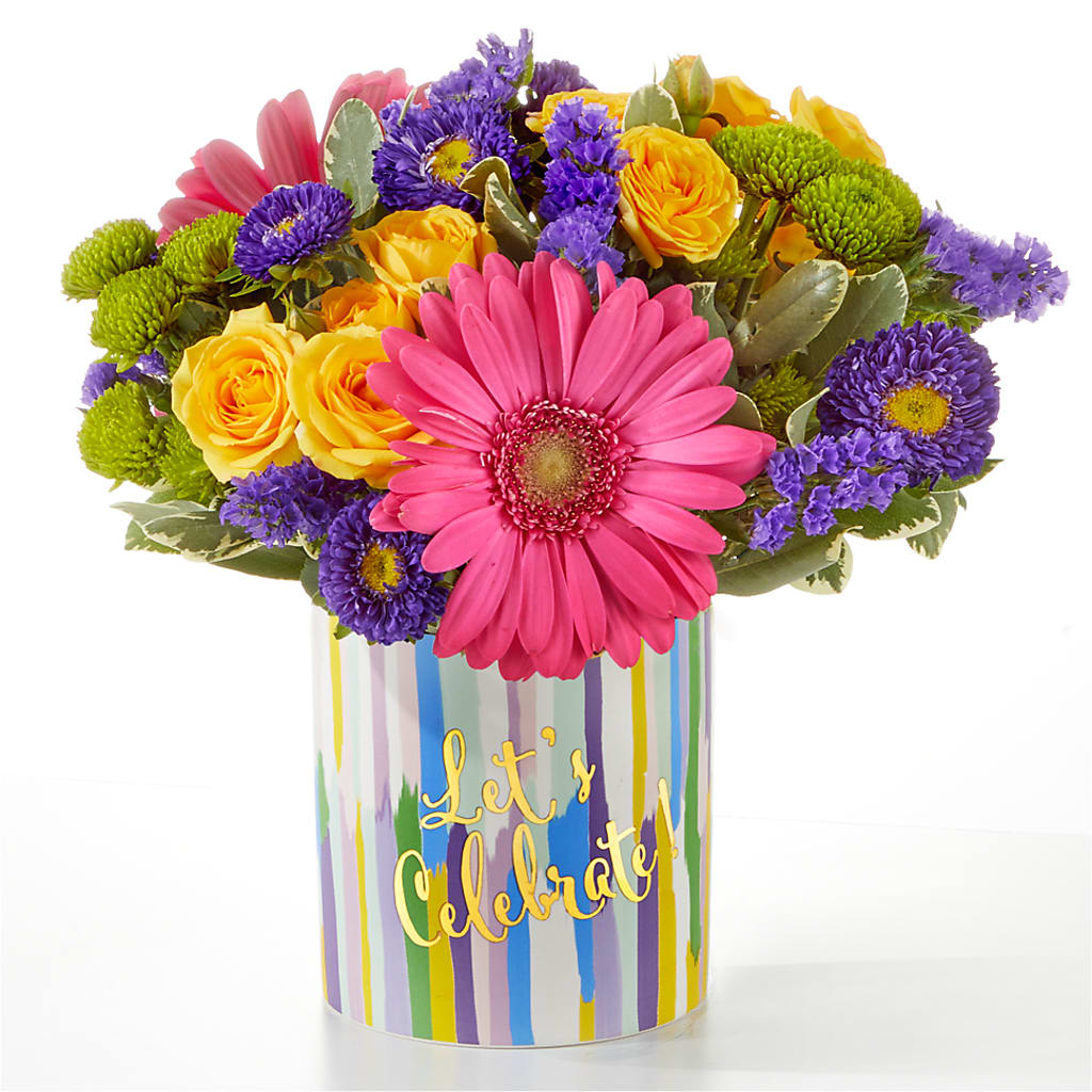 Cheers to You Bouquet – M & R FLOWER AND GIFT SHOP, Lancaster CA