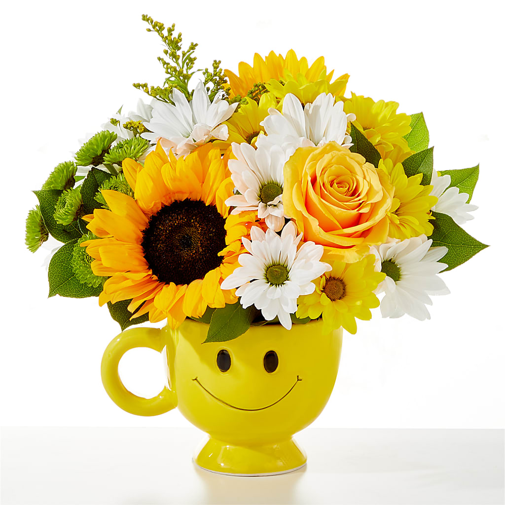 Be Happy Bouquet – M & R FLOWER AND GIFT SHOP, Lancaster CA
