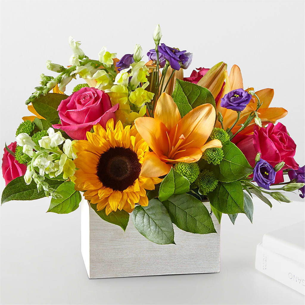 Best Day Box Bouquet – M & R FLOWER AND GIFT SHOP, Lancaster CA