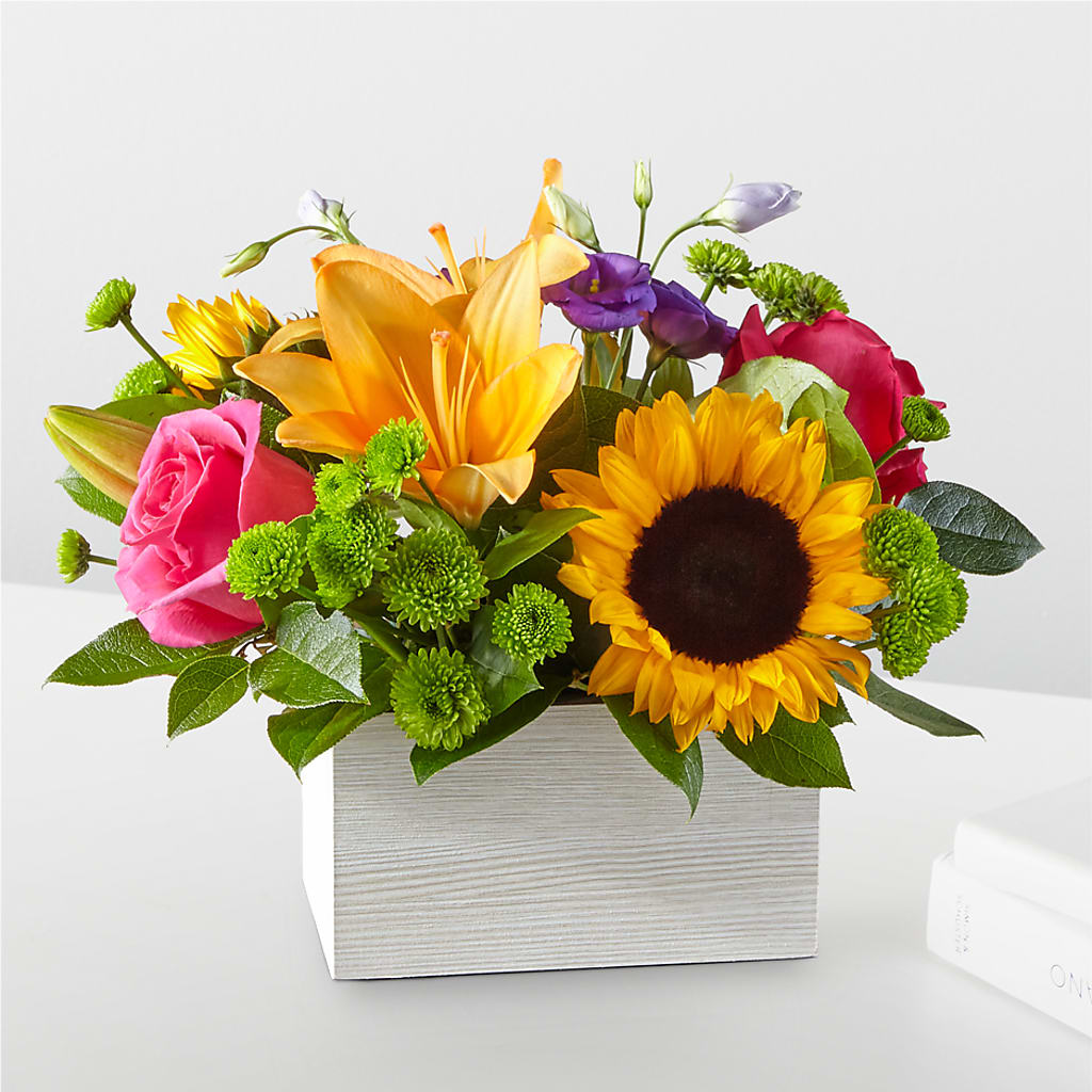 Best Day Box Bouquet – M & R FLOWER AND GIFT SHOP, Lancaster CA