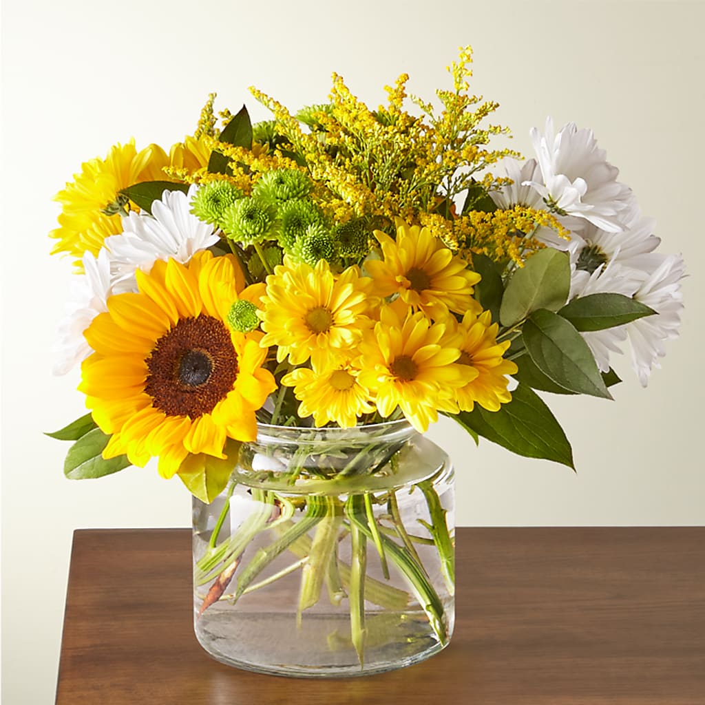 Hello Sunshine Bouquet – M & R FLOWER AND GIFT SHOP, Lancaster CA