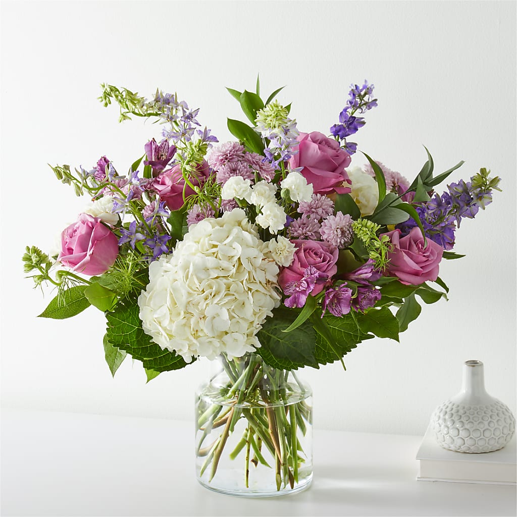 Violet Caress Bouquet – M & R FLOWER AND GIFT SHOP, Lancaster CA