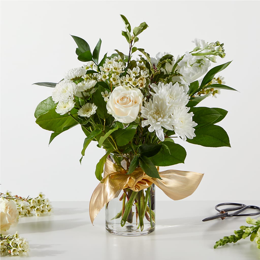 New Beginnings – A Florist Original – M & R FLOWER AND GIFT SHOP, Lancaster CA