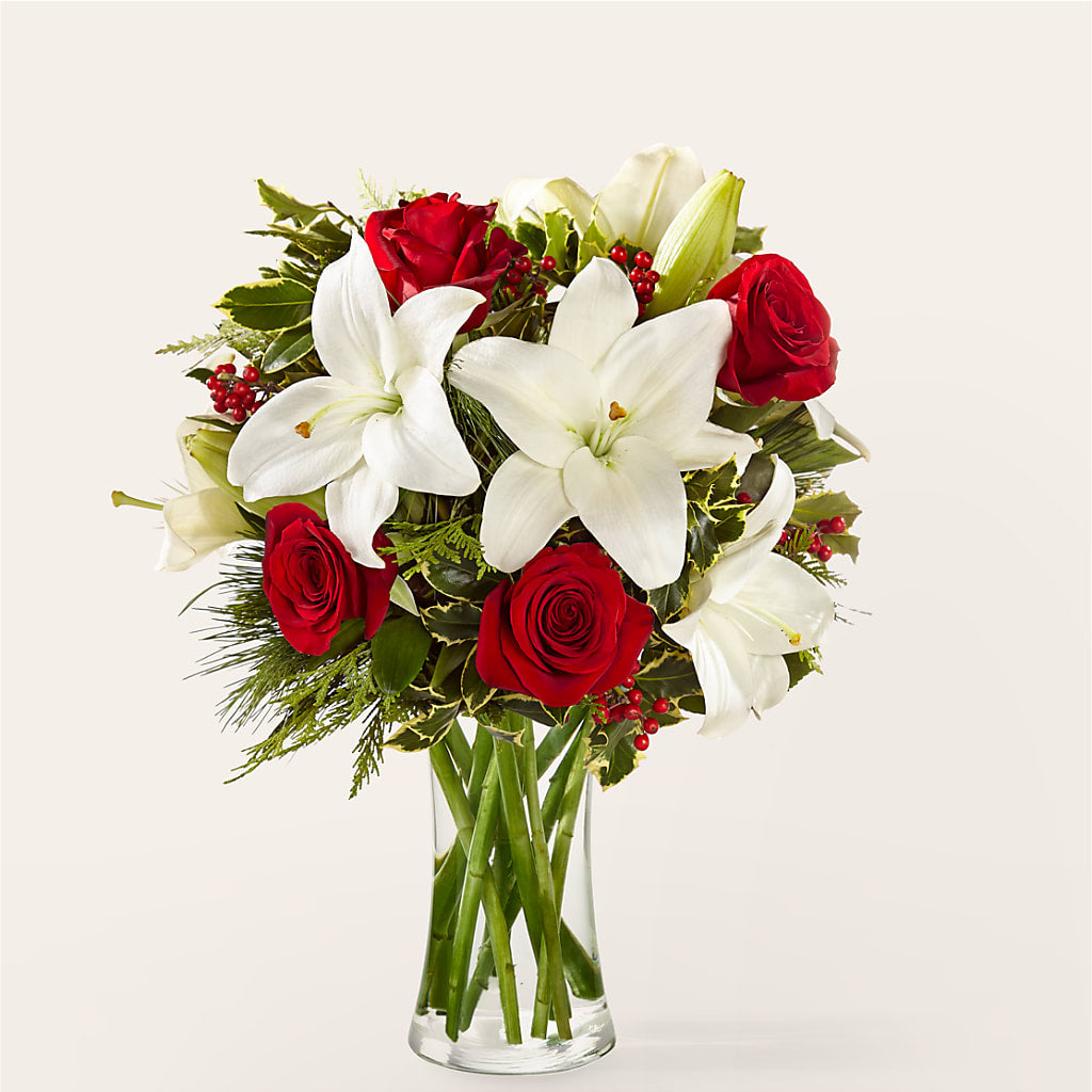 Sparkling Snowflakes Bouquet – M & R FLOWER AND GIFT SHOP, Lancaster CA