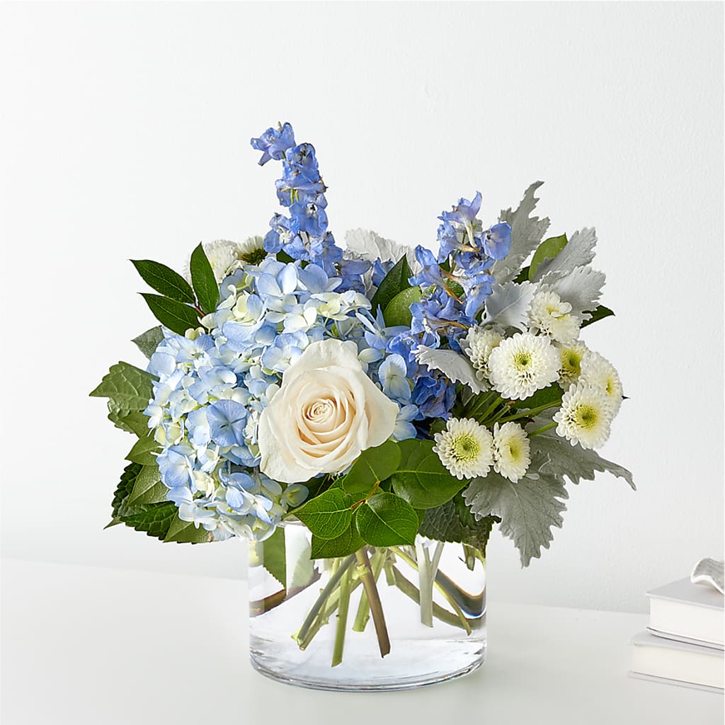 Clear Skies Bouquet – M & R FLOWER AND GIFT SHOP, Lancaster CA