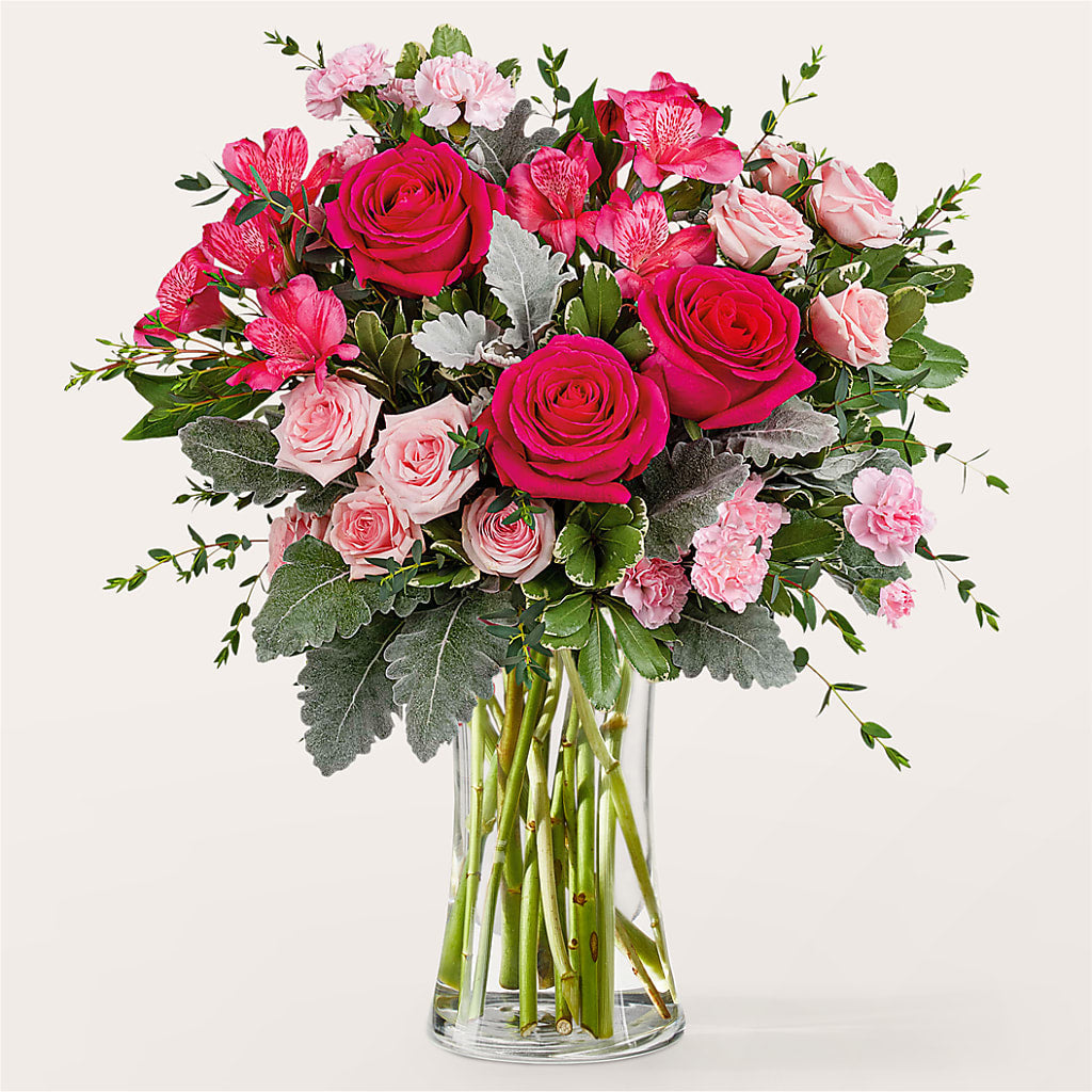 Tickled Pink Bouquet – M & R FLOWER AND GIFT SHOP, Lancaster CA