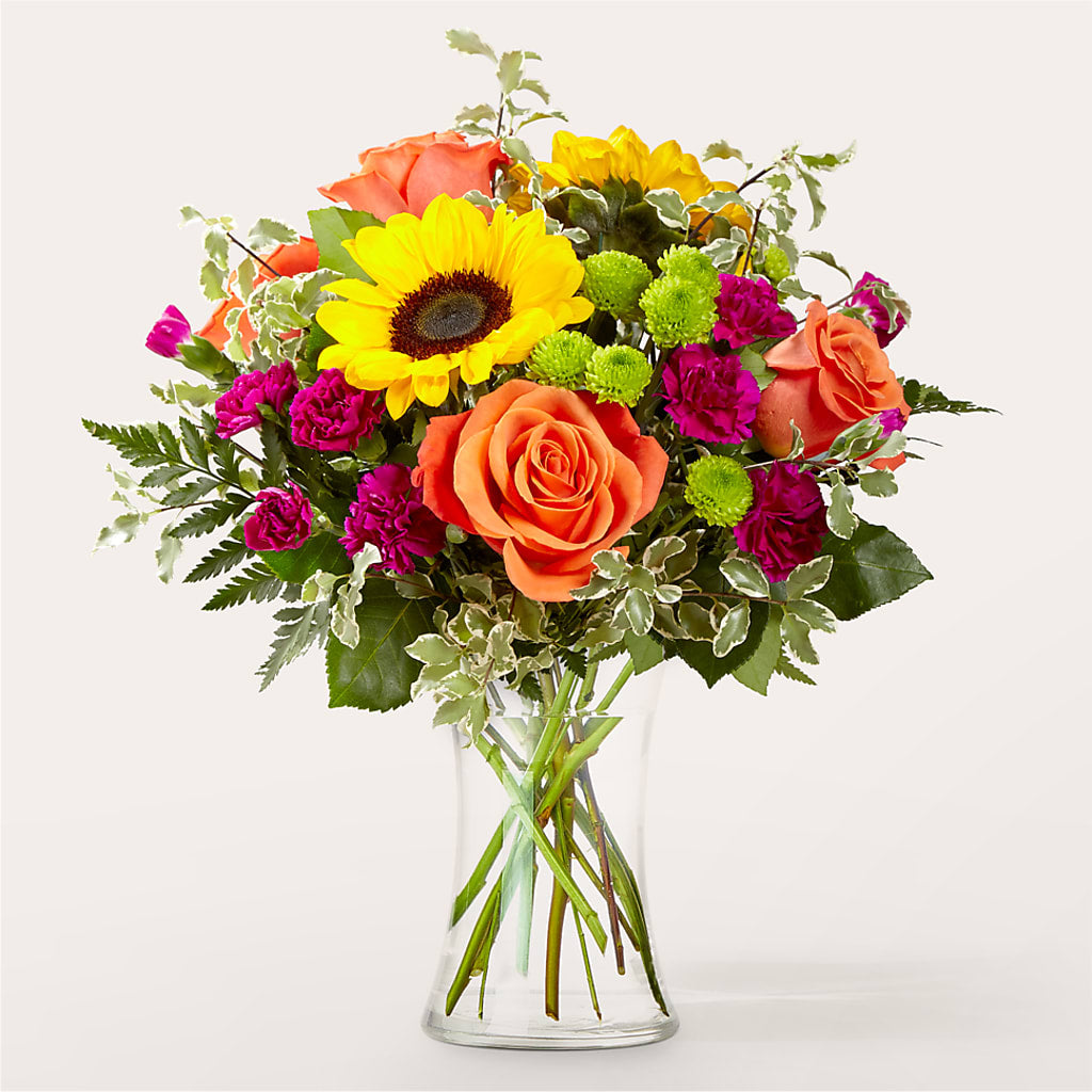 Warmth & Light Bouquet – M & R FLOWER AND GIFT SHOP, Lancaster CA