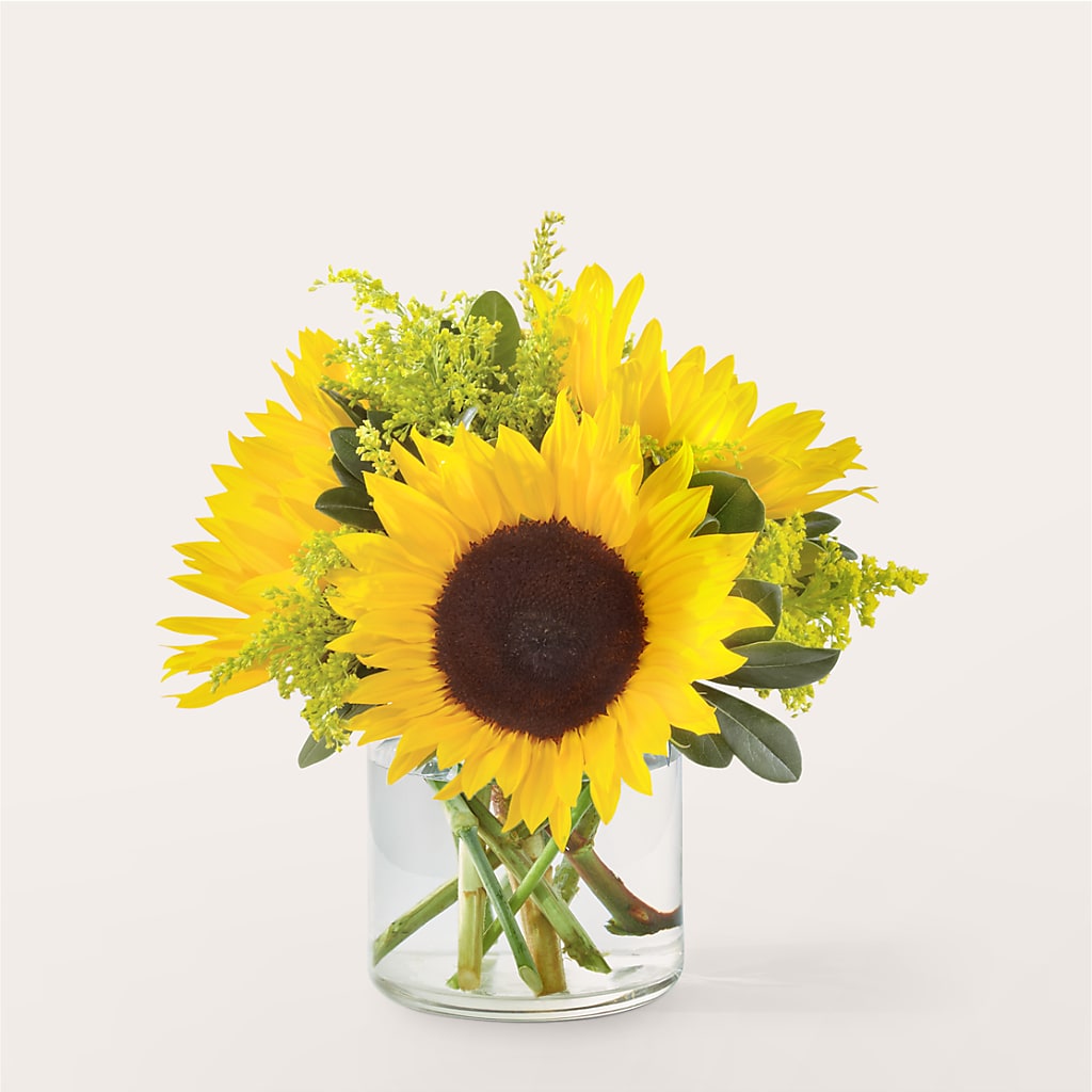 Beaming Sunflower Bouquet – M & R FLOWER AND GIFT SHOP, Lancaster CA