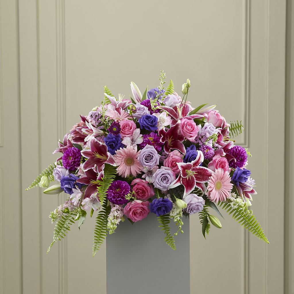 Fare Thee Well Pedestal – M & R FLOWER AND GIFT SHOP, Lancaster CA
