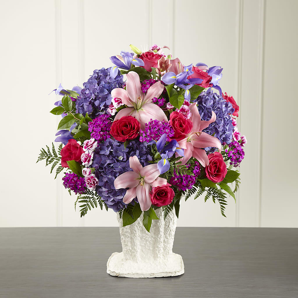 We Fondly Remember Arrangement – M & R FLOWER AND GIFT SHOP, Lancaster CA