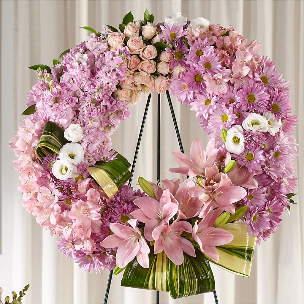 Gift of Warmth Wreath – M & R FLOWER AND GIFT SHOP, Lancaster CA