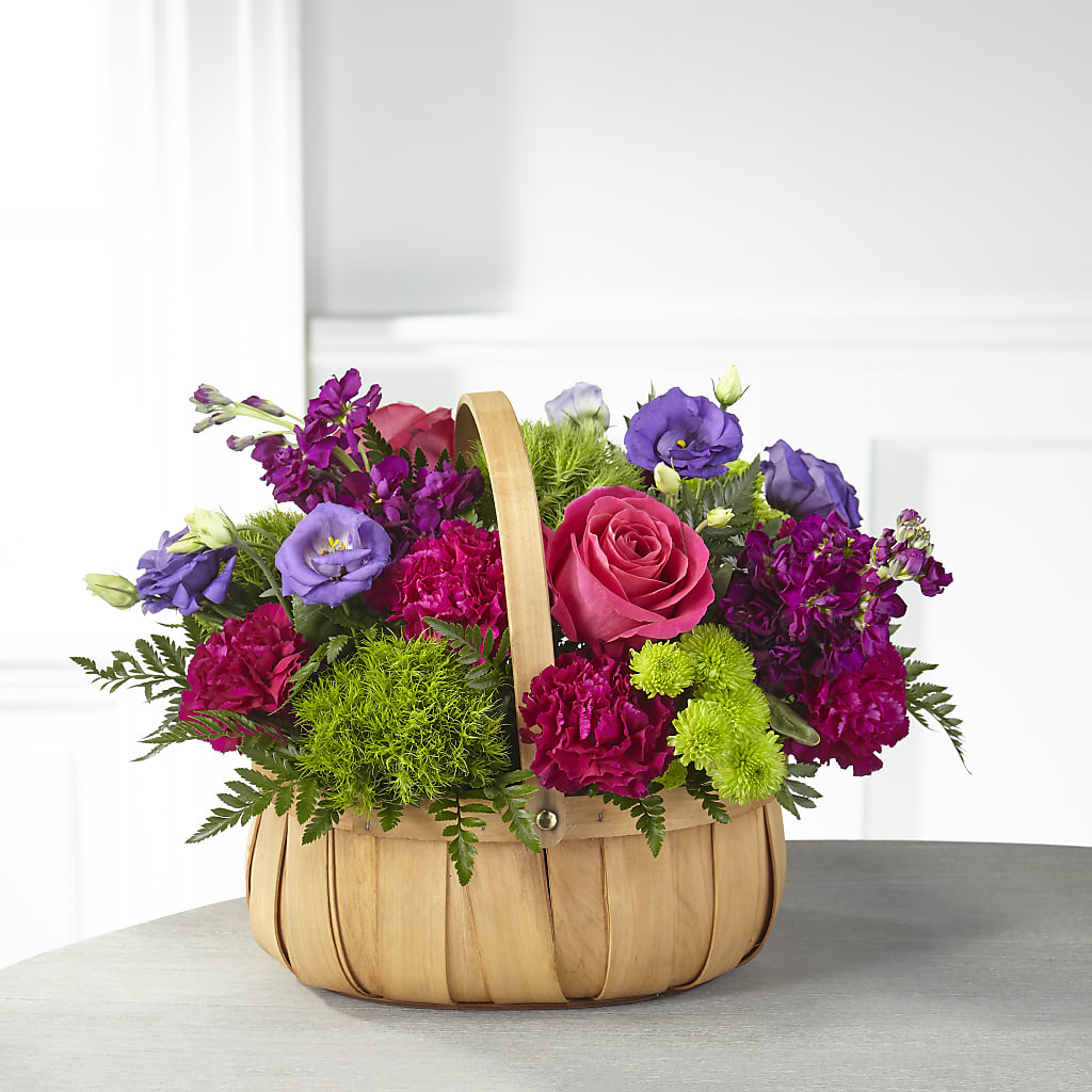 Serene Sanctuary Basket – M & R FLOWER AND GIFT SHOP, Lancaster CA