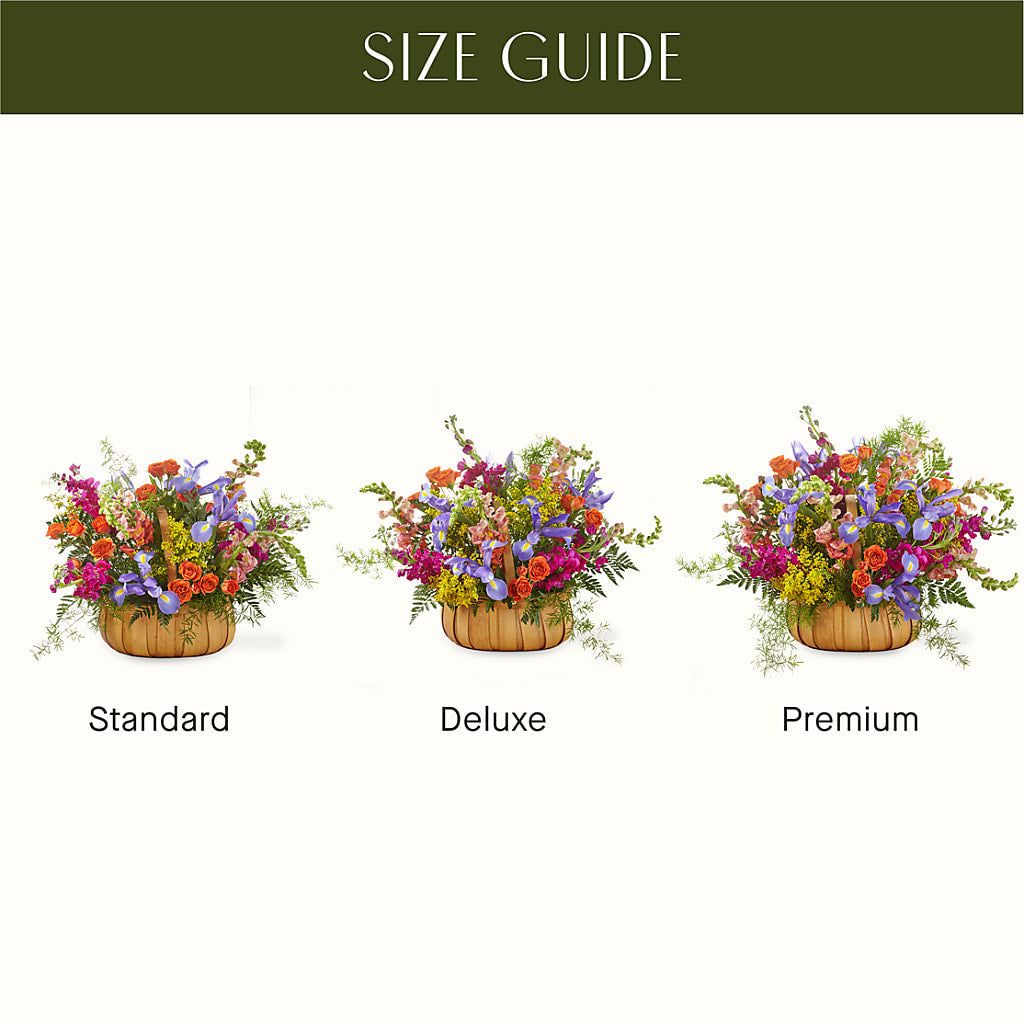 Garden of Life Basket – M & R FLOWER AND GIFT SHOP, Lancaster CA