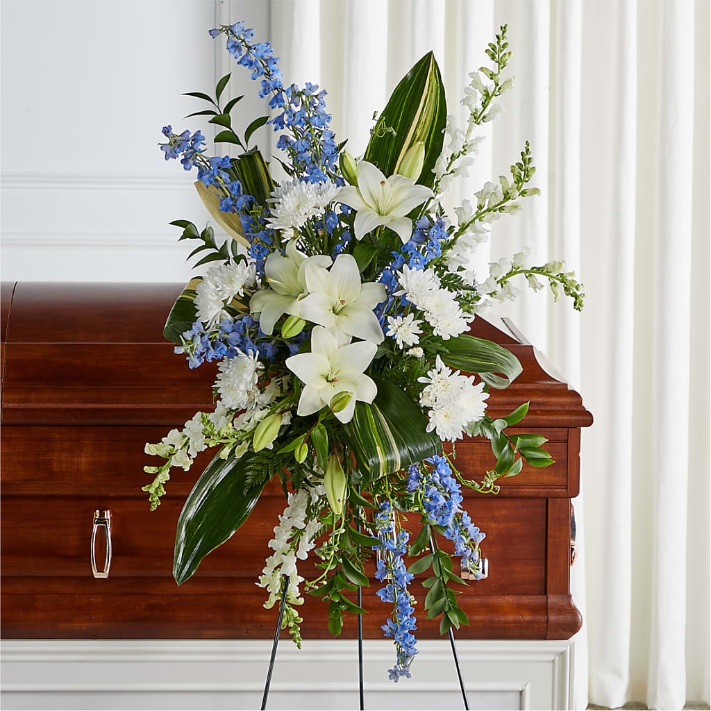 Eternal Impressions Standing Spray – M & R FLOWER AND GIFT SHOP, Lancaster CA