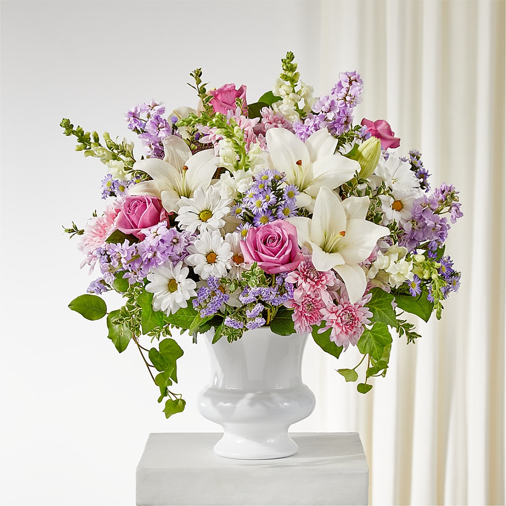 Remarkable Life Urn Arrangement – M & R FLOWER AND GIFT SHOP, Lancaster CA