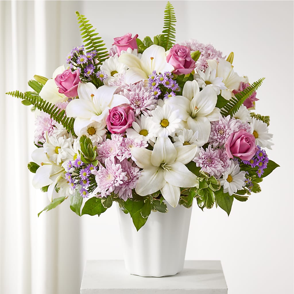 Warmest Thoughts Tabletop Basket – M & R FLOWER AND GIFT SHOP, Lancaster CA