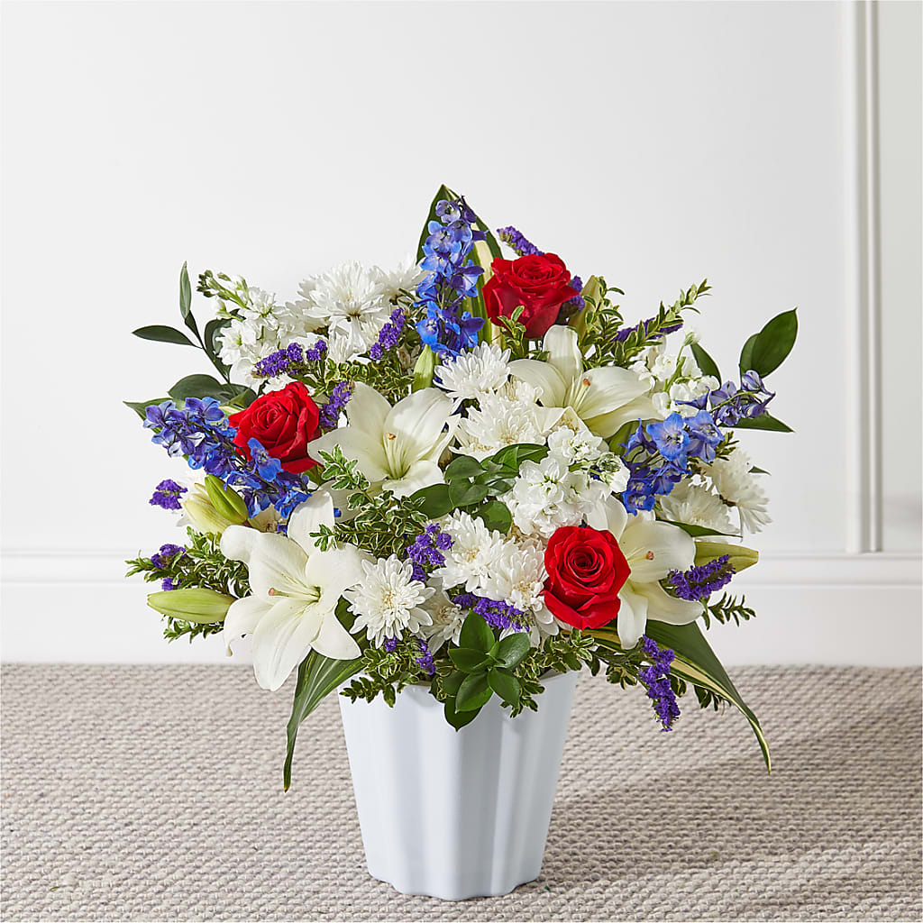 Consoled Floor Basket – M & R FLOWER AND GIFT SHOP, Lancaster CA