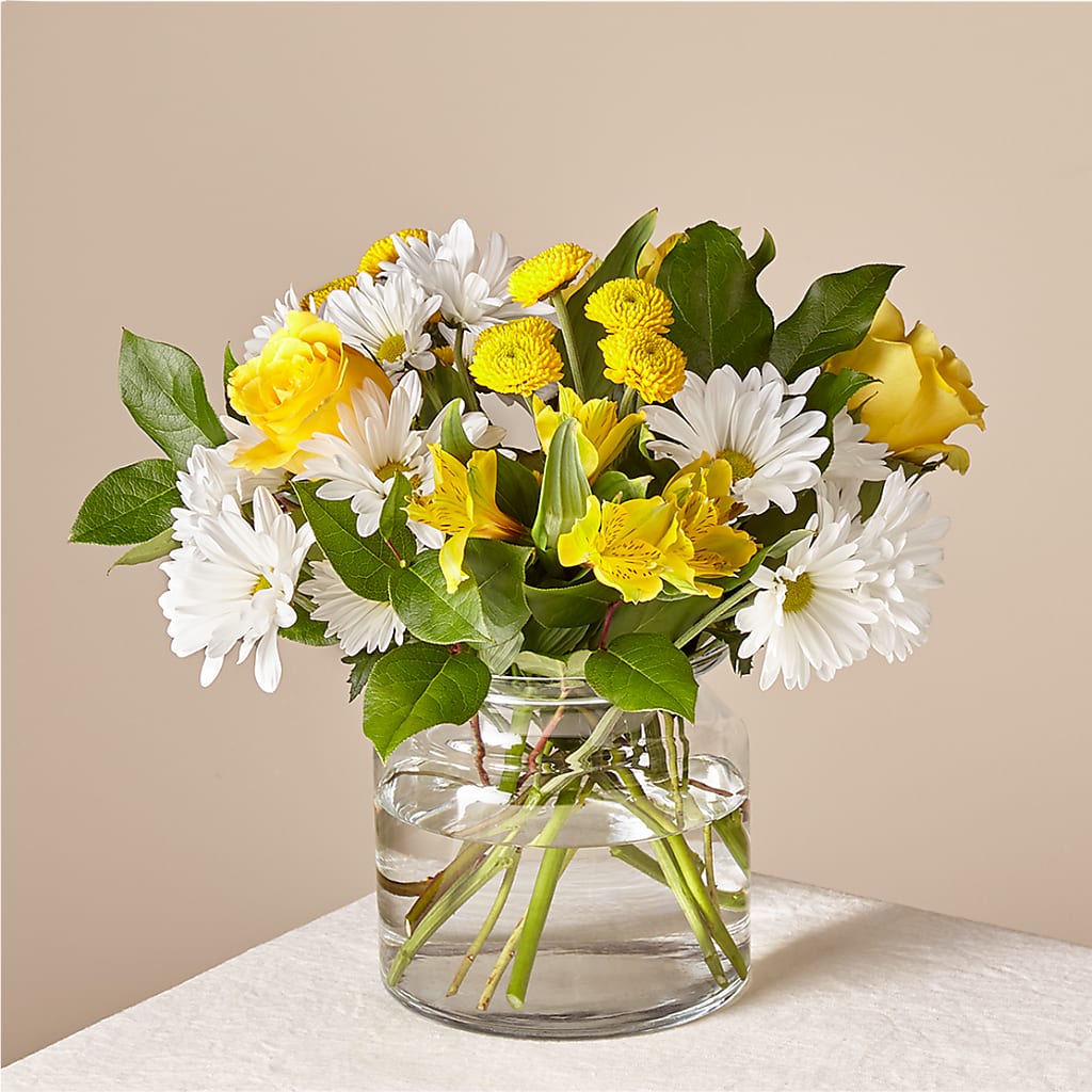 Sunny Sentiments Bouquet – M & R FLOWER AND GIFT SHOP, Lancaster CA