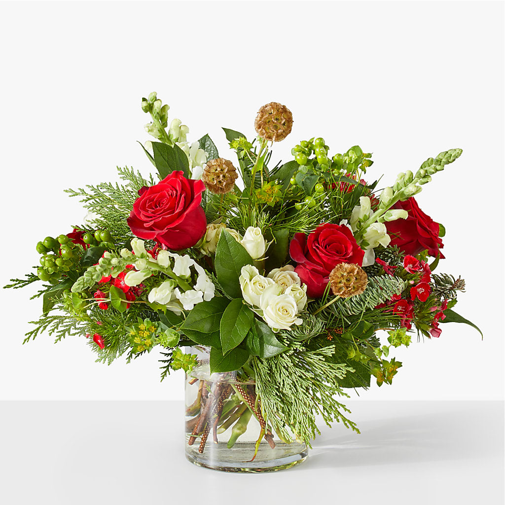Deck the Halls Bouquet – M & R FLOWER AND GIFT SHOP, Lancaster CA