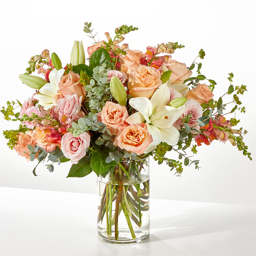 Grapefruit Splash Bouquet – M & R FLOWER AND GIFT SHOP, Lancaster CA