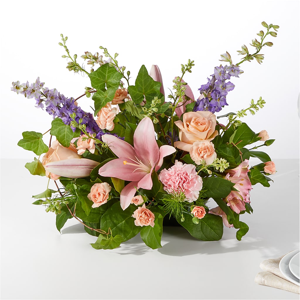 Blossom Time Centerpiece – M & R FLOWER AND GIFT SHOP, Lancaster CA