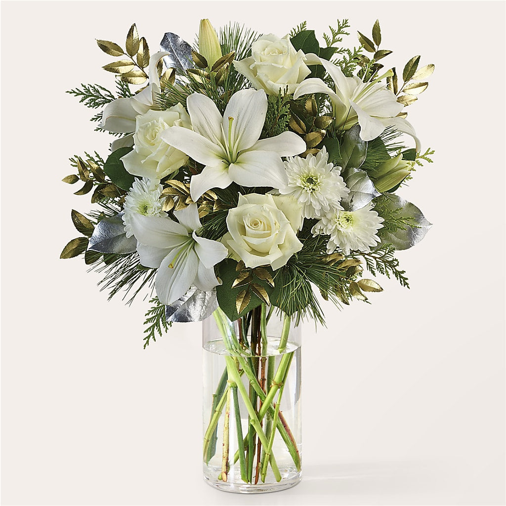 Wintry Mix Bouquet – M & R FLOWER AND GIFT SHOP, Lancaster CA