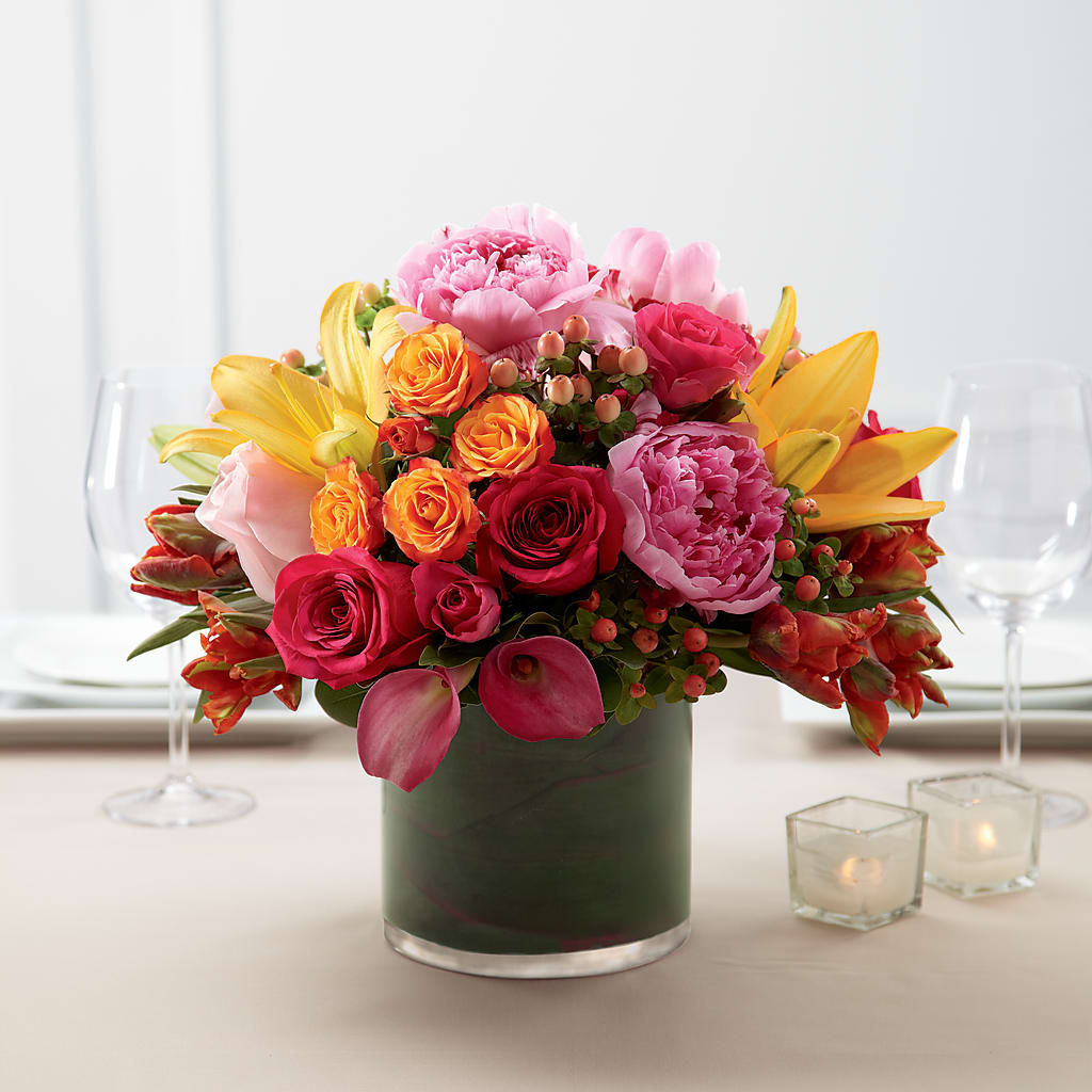 Color Mix Arrangement – M & R FLOWER AND GIFT SHOP, Lancaster CA
