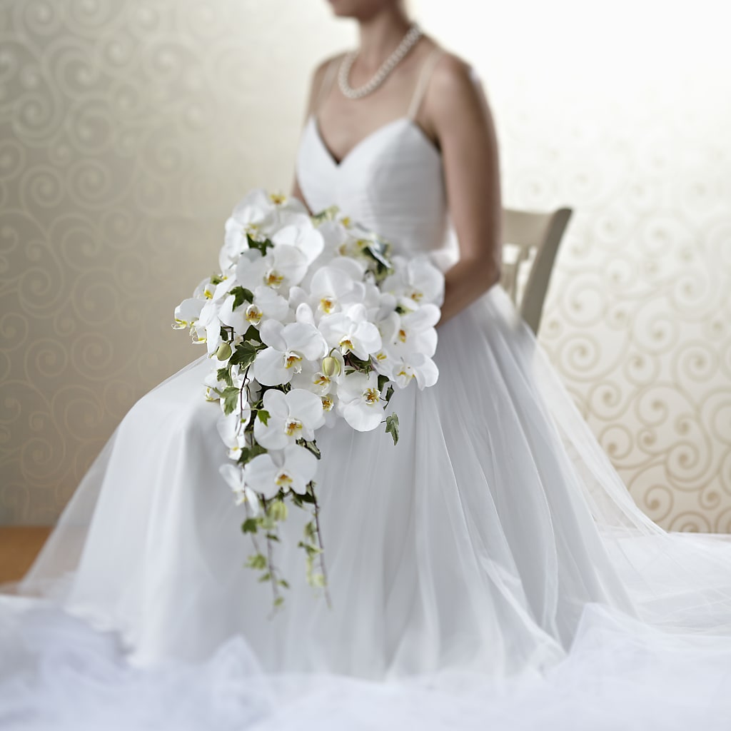 Classic White Bouquet – M & R FLOWER AND GIFT SHOP, Lancaster CA