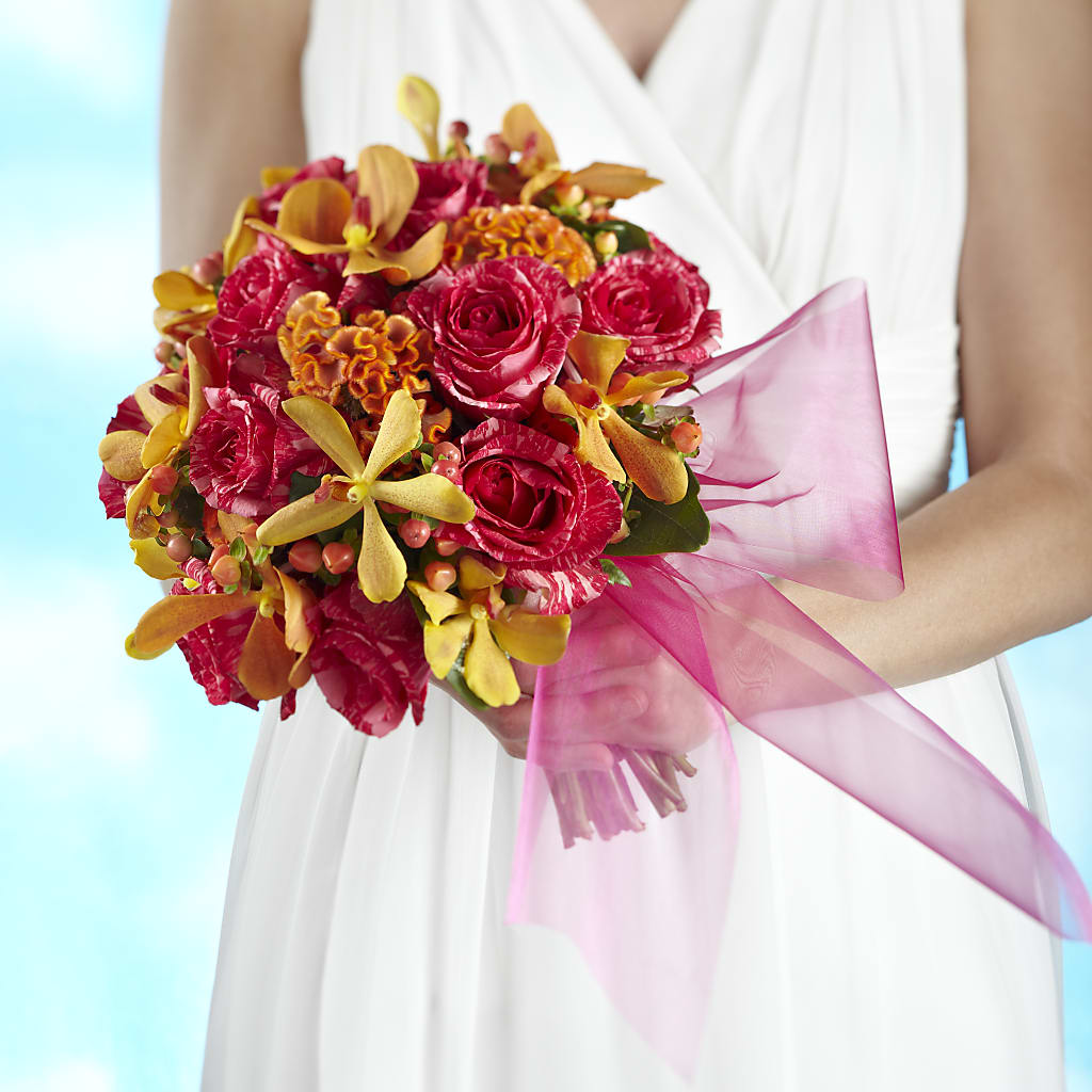 Brilliant Shades of Love Bouquet – M & R FLOWER AND GIFT SHOP, Lancaster CA