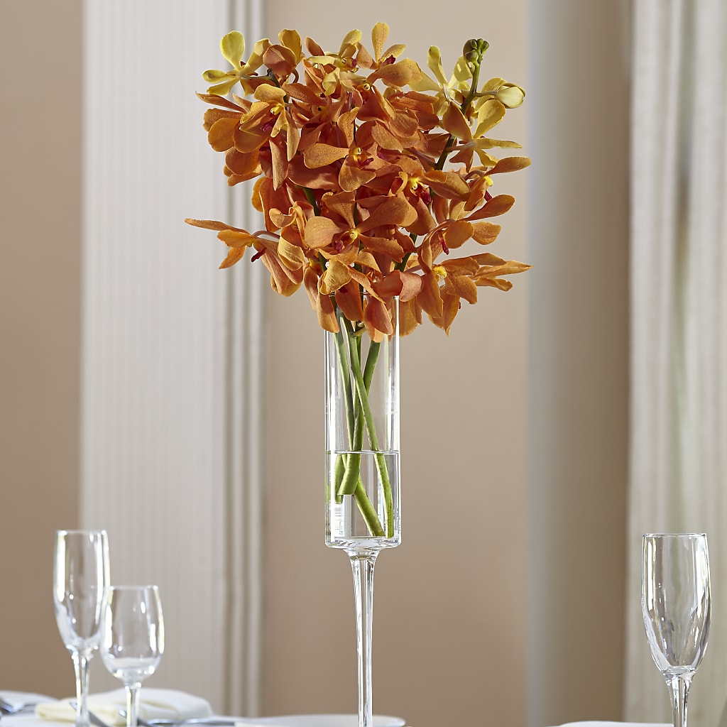Orange Mokara Bouquet – M & R FLOWER AND GIFT SHOP, Lancaster CA
