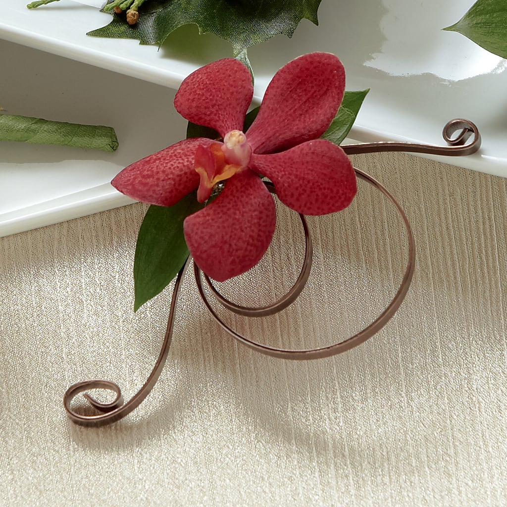 Red Mokara Boutonniere – M & R FLOWER AND GIFT SHOP, Lancaster CA