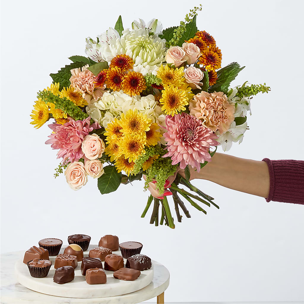 Fall Celebration Bouquet – M & R FLOWER AND GIFT SHOP, Lancaster CA