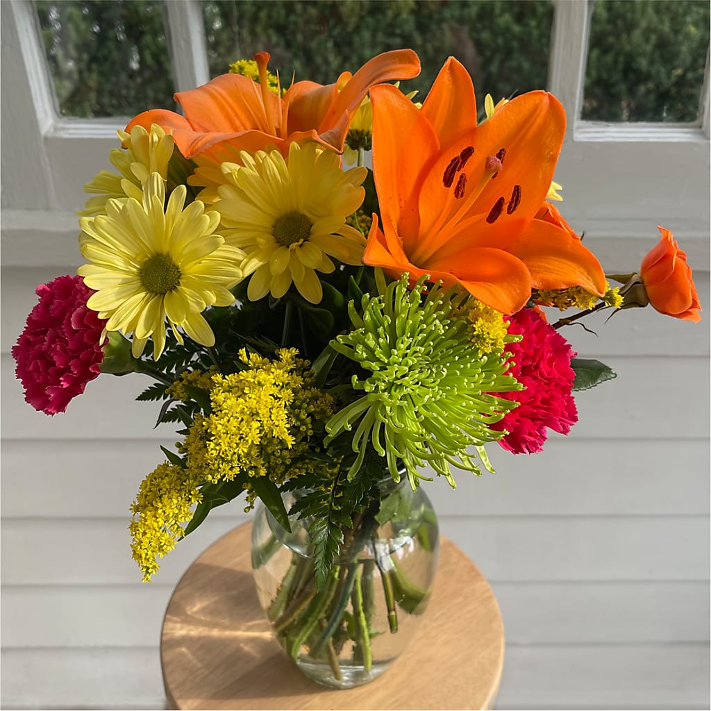Bold & Bright – A Florist Original – M & R FLOWER AND GIFT SHOP, Lancaster CA