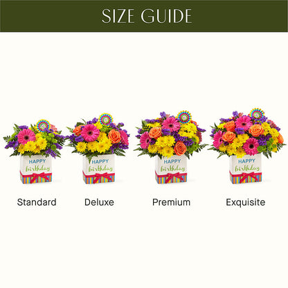 Birthday Brights Bouquet – M & R FLOWER AND GIFT SHOP, Lancaster CA