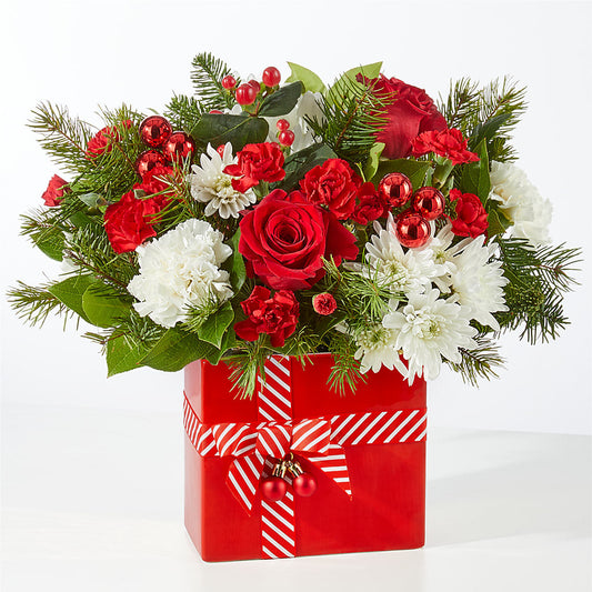 Presents Under the Tree Bouquet – M & R FLOWER AND GIFT SHOP, Lancaster CA