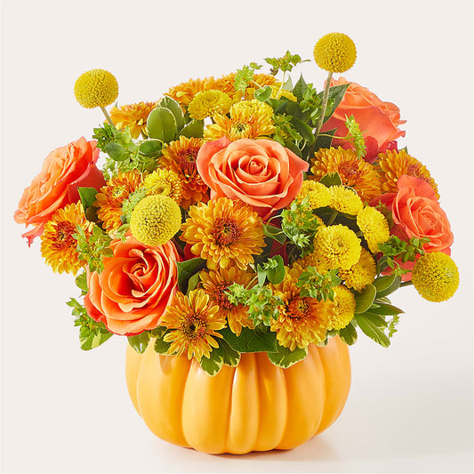 Gourdgeous Pumpkin – M & R FLOWER AND GIFT SHOP, Lancaster CA