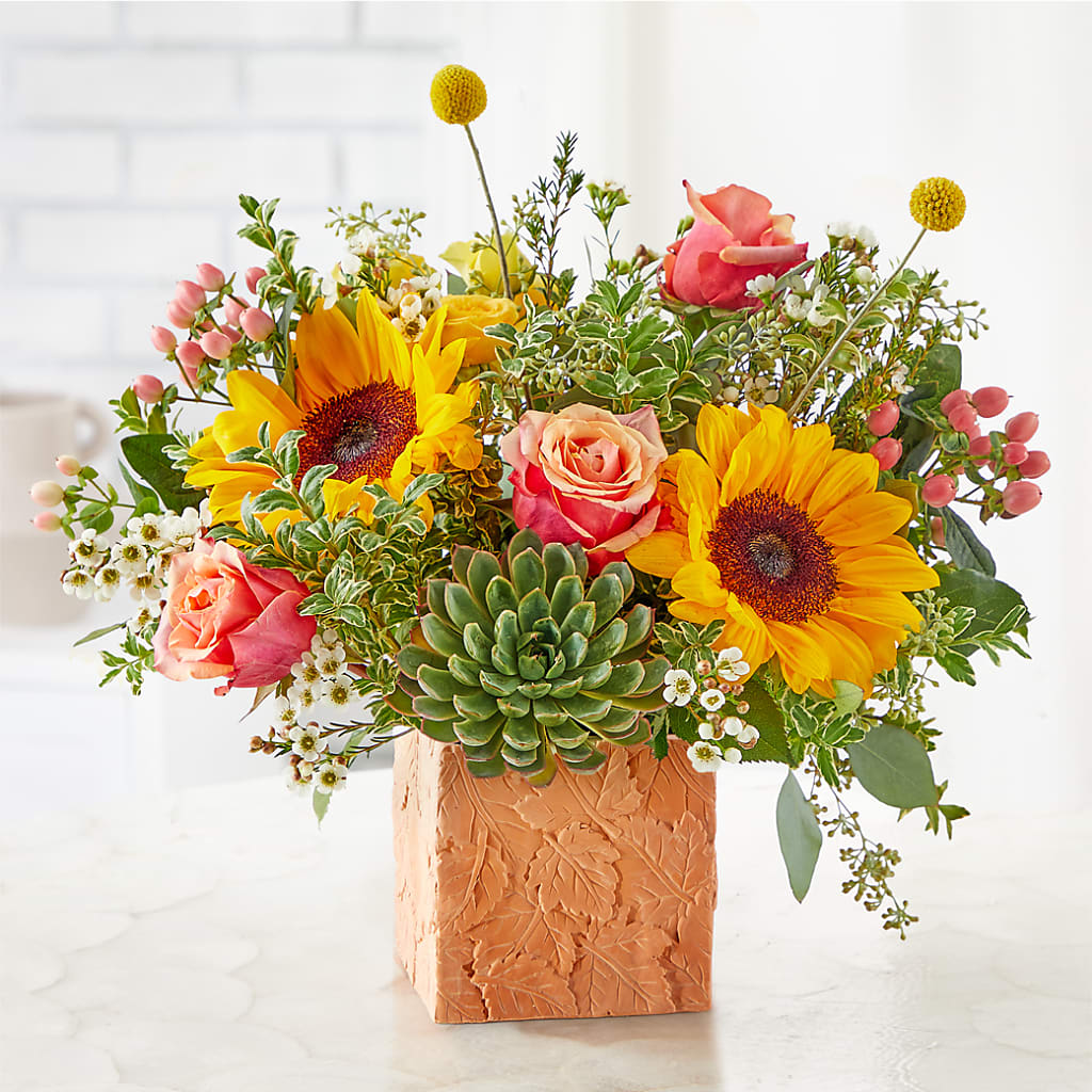Sunflower Season Bouquet – M & R FLOWER AND GIFT SHOP, Lancaster CA