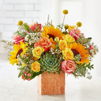 Sunflower Season Bouquet – M & R FLOWER AND GIFT SHOP, Lancaster CA