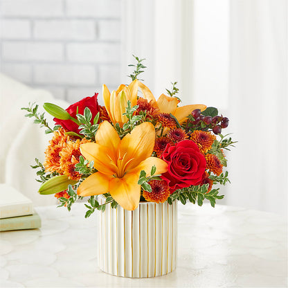 Scarlet Skies Bouquet – M & R FLOWER AND GIFT SHOP, Lancaster CA
