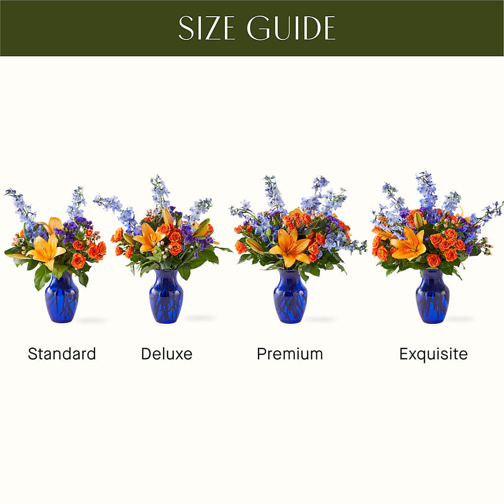 Radiant Citrus Bouquet – M & R FLOWER AND GIFT SHOP, Lancaster CA