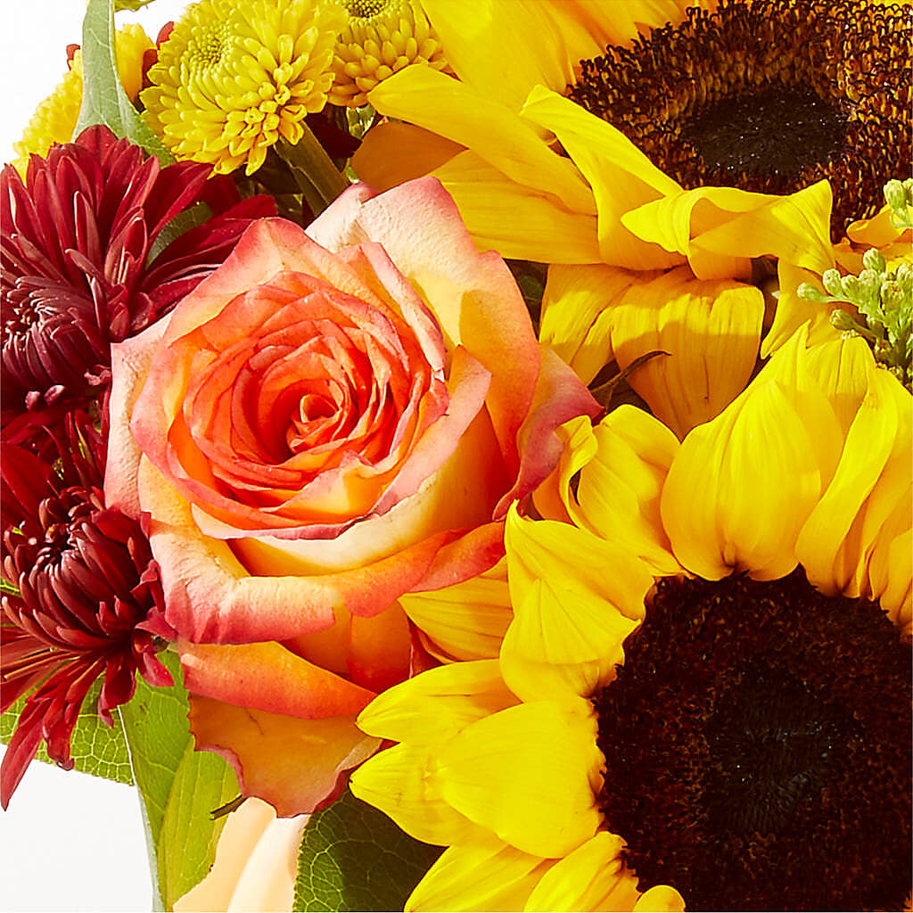 Golden Gourd Pumpkin Bouquet – M & R FLOWER AND GIFT SHOP, Lancaster CA