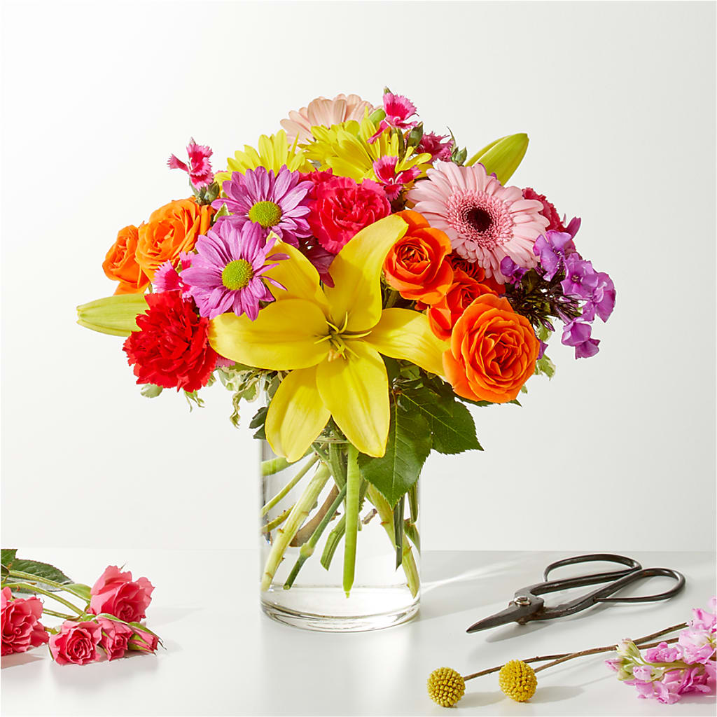 Cue the Confetti - A Florist Original – M & R FLOWER AND GIFT SHOP, Lancaster CA