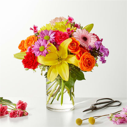 Cue the Confetti - A Florist Original – M & R FLOWER AND GIFT SHOP, Lancaster CA