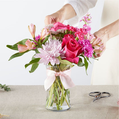 Pink Ribbon - A Florist Original – M & R FLOWER AND GIFT SHOP, Lancaster CA