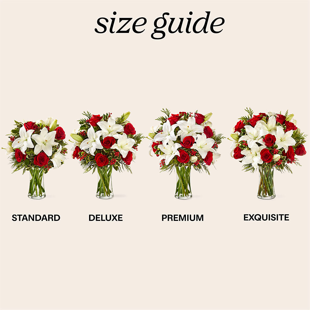 Sparkling Snowflakes Bouquet – M & R FLOWER AND GIFT SHOP, Lancaster CA