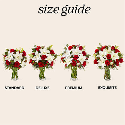 Sparkling Snowflakes Bouquet – M & R FLOWER AND GIFT SHOP, Lancaster CA