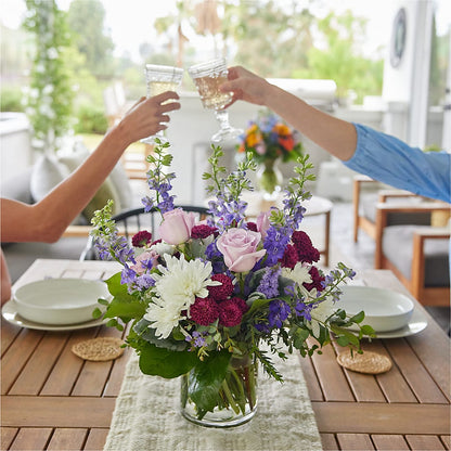 Violet Frost Bouquet – M & R FLOWER AND GIFT SHOP, Lancaster CA