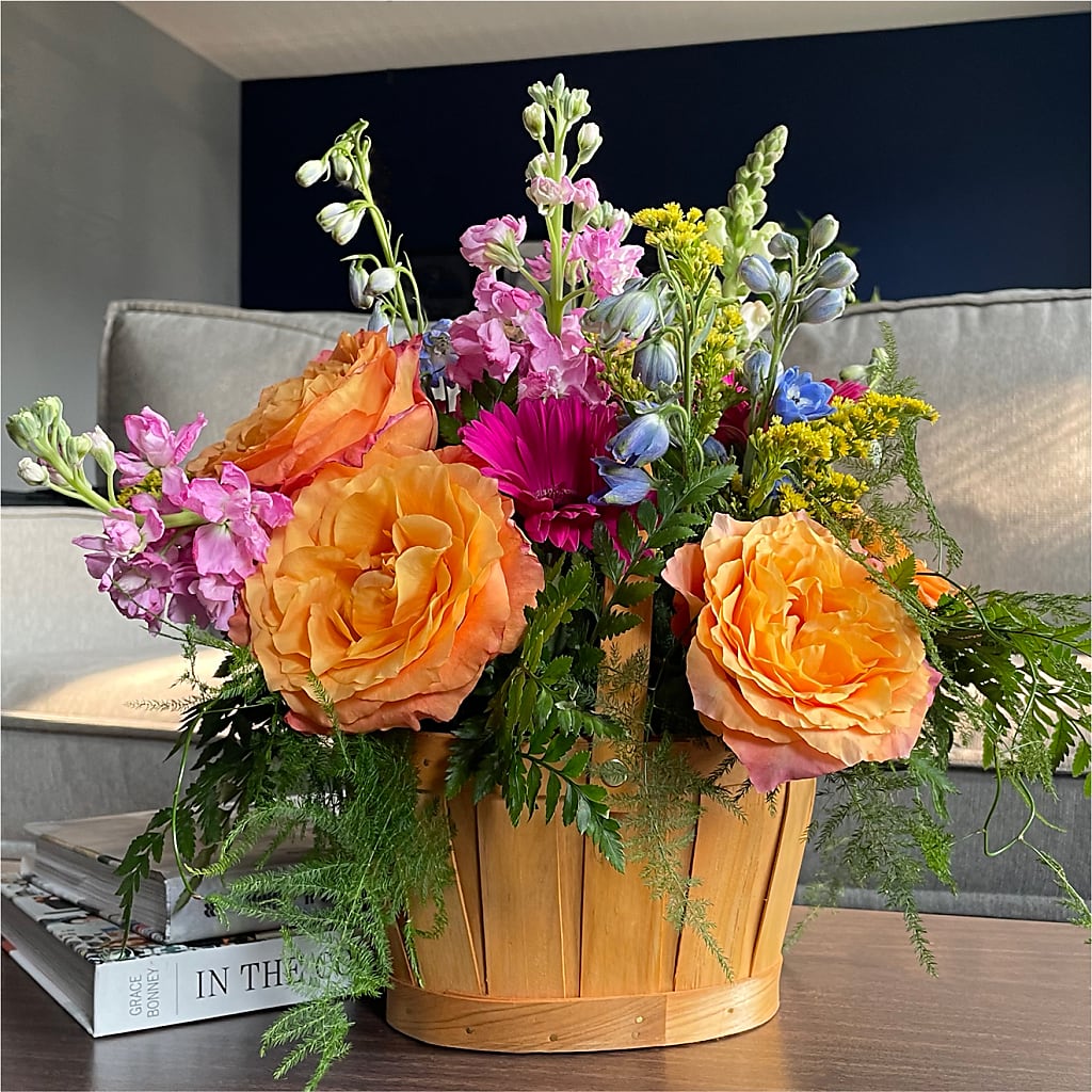 Garden of Life Basket – M & R FLOWER AND GIFT SHOP, Lancaster CA