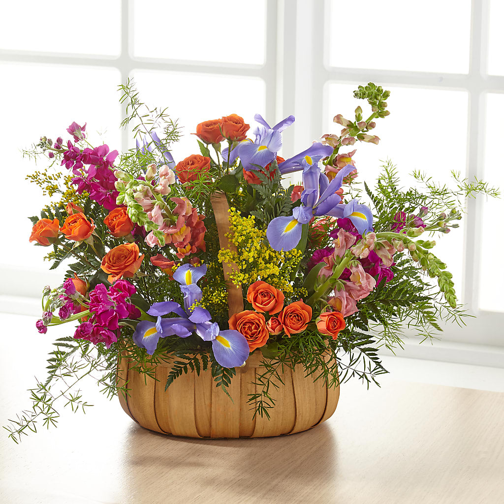 Garden of Life Basket – M & R FLOWER AND GIFT SHOP, Lancaster CA