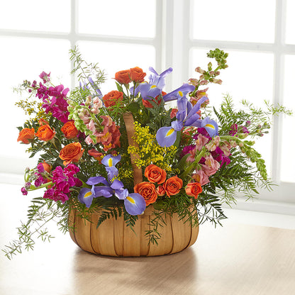 Garden of Life Basket – M & R FLOWER AND GIFT SHOP, Lancaster CA